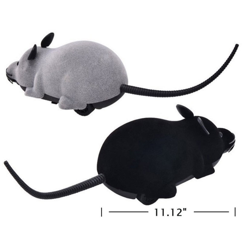 Electronic Remote Control Mouse Interactive Toy for Cats