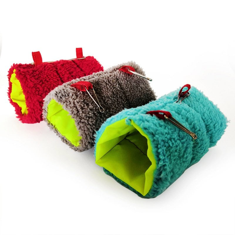 Small Pet Tunnel Swing Hammock Bed