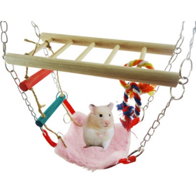 Cotton Hammock Hanging Bed for Small Pets