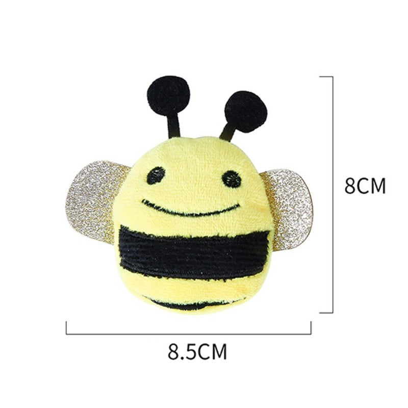 Animal Shaped Plush Toy Bite-Resistant with Catnip