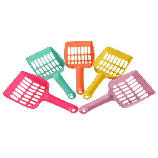 Candy Color Deep Shovel Litter Scoop with Large Sifter
