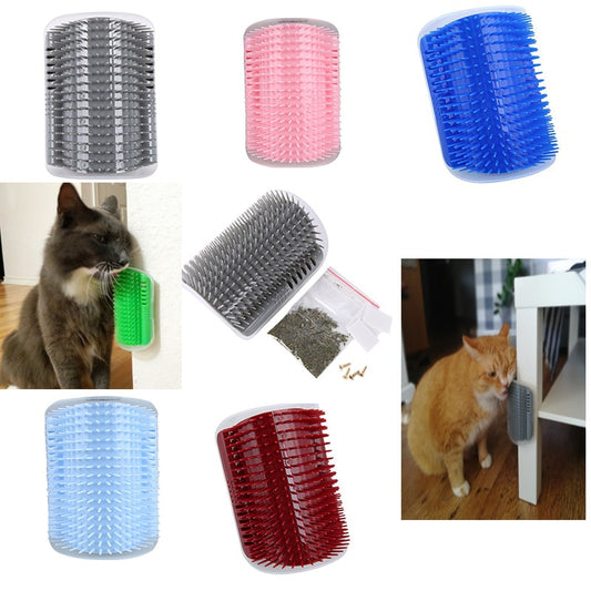 Self Groomer Corner Brush Cat Massage Comb