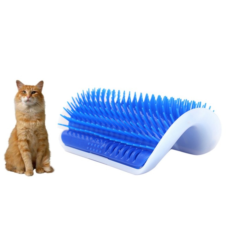 Self Groomer Corner Brush Cat Massage Comb