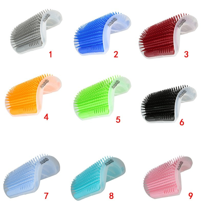 Self Groomer Corner Brush Cat Massage Comb