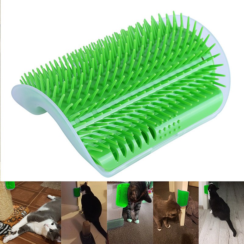Self Groomer Corner Brush Cat Massage Comb