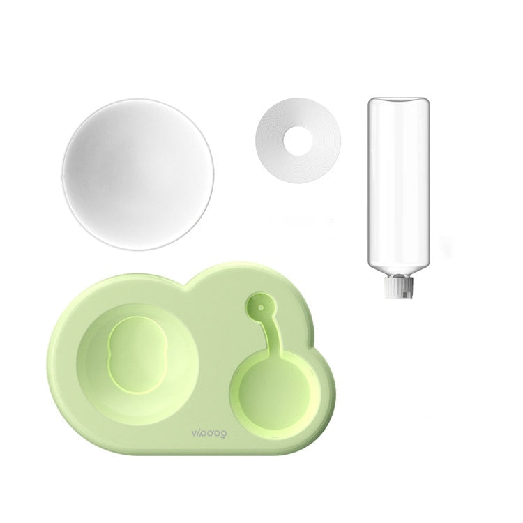 2-in-1 Feeder Bowl with Automatic Water Dispenser