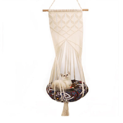 Macramé Cat Hammock