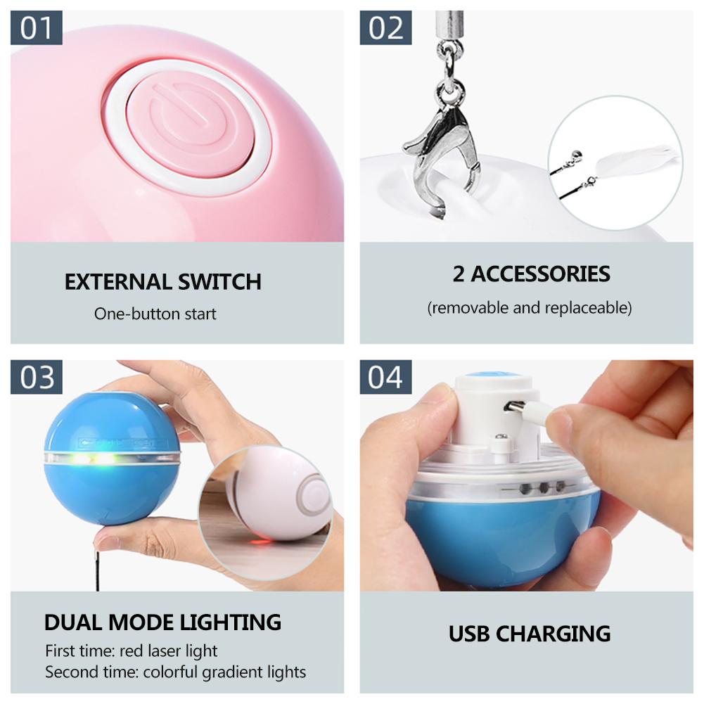 LED Colorful Smart Electric Ball