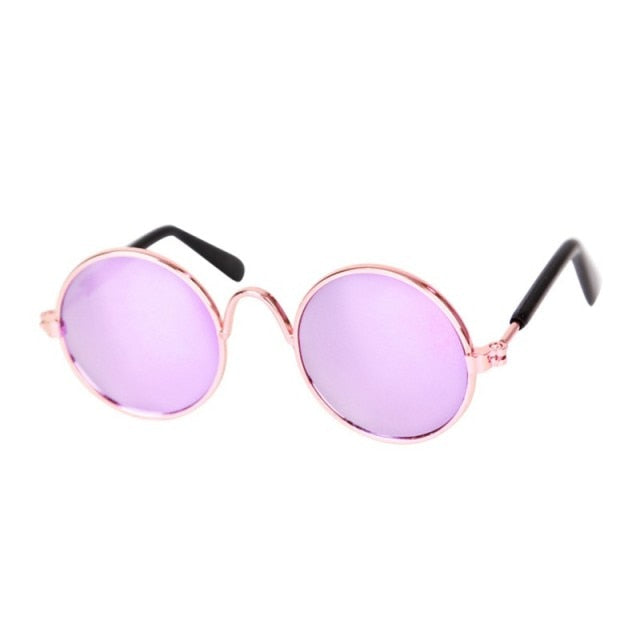 Retro Round Pet Sunglasses