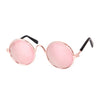 Retro Round Pet Sunglasses