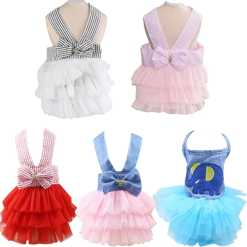 Princess Tulle Bow Dress