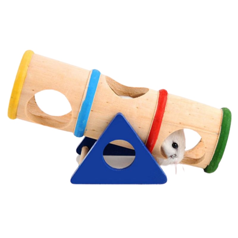 Wooden Animal Tunnel Exercise Tube