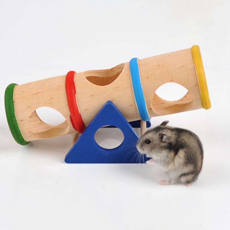 Wooden Animal Tunnel Exercise Tube