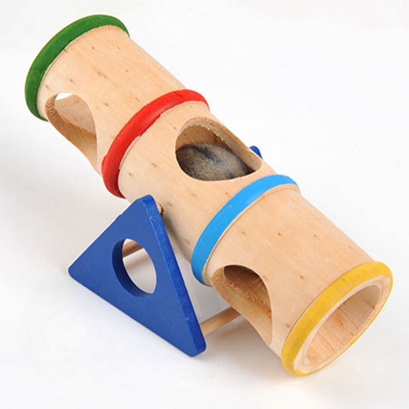 Wooden Animal Tunnel Exercise Tube