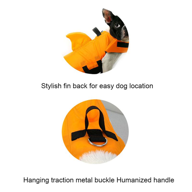 Shark Life Vest Jacket for Dogs