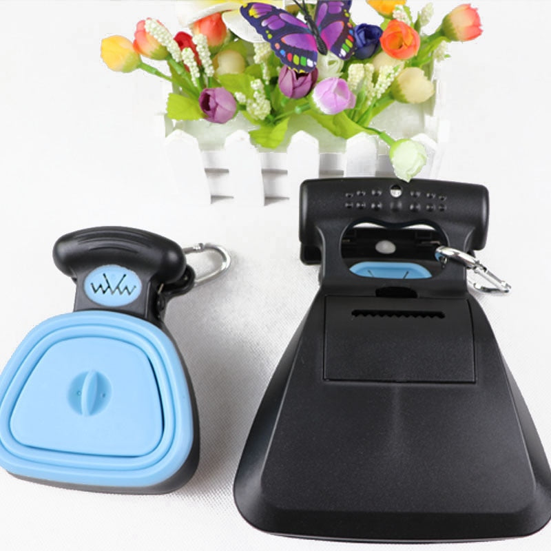 Dog Poop Scooper and Bag Dispenser