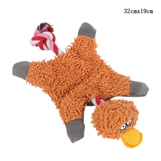 Fun Pet Toy Donkey Shape Corduroy