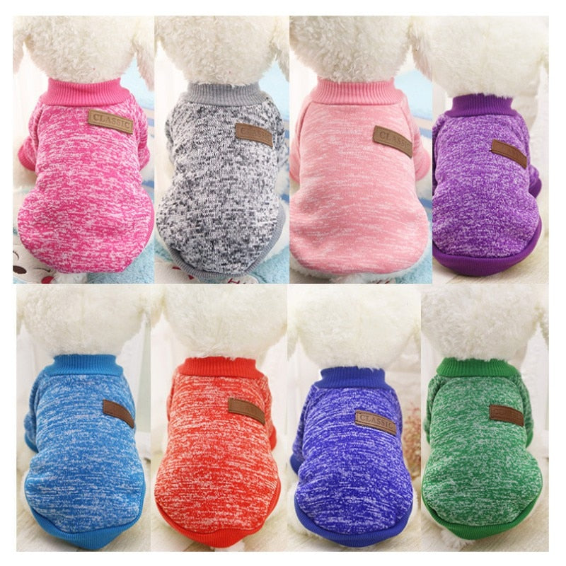 Winter Classic Warm Dog Sweater