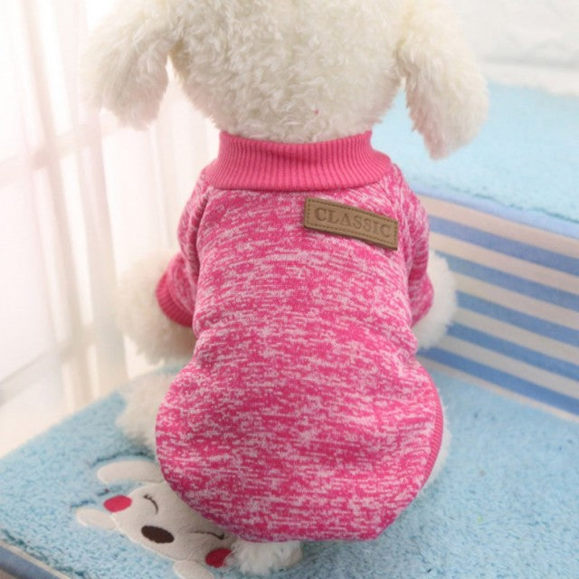 Winter Classic Warm Dog Sweater