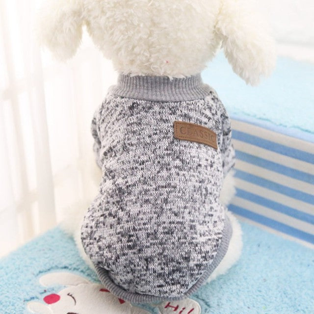 Winter Classic Warm Dog Sweater