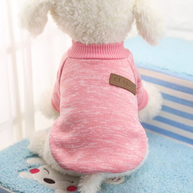 Winter Classic Warm Dog Sweater