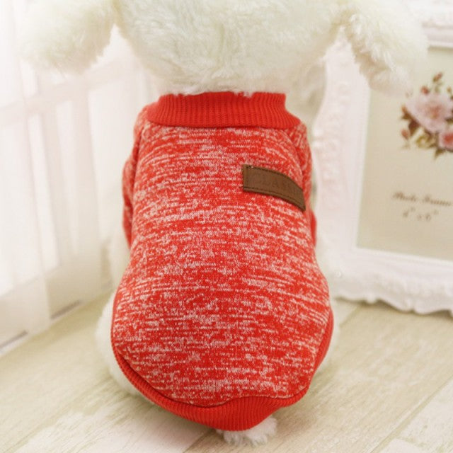 Winter Classic Warm Dog Sweater