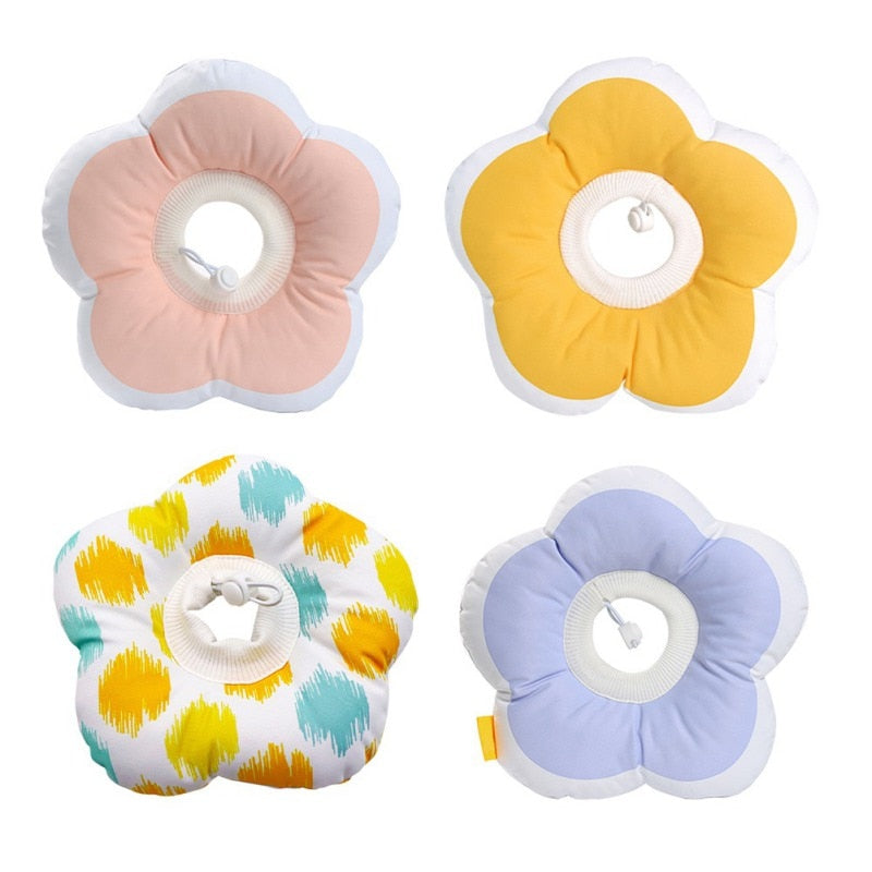 Flower Recovery Cat Collar