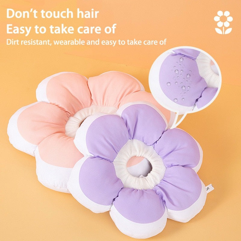 Flower Recovery Cat Collar