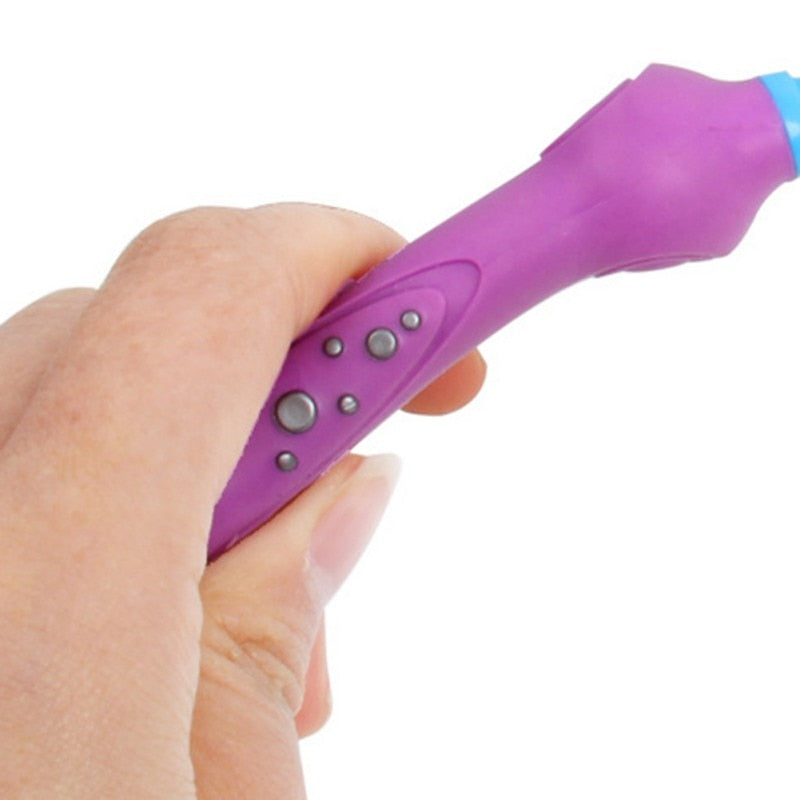 Three-Sided Pet Toothbrush