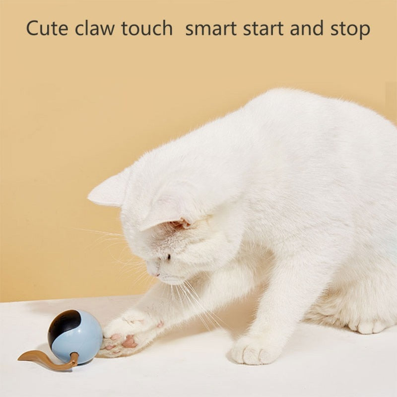 1000mAh Smart Cat Electric Jumping Ball Toy