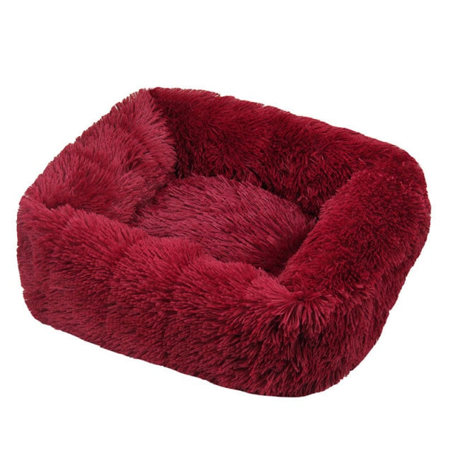 Square Comfy Calming Pet Bed