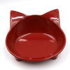 Colorful Cat Shaped Feeding Bowl