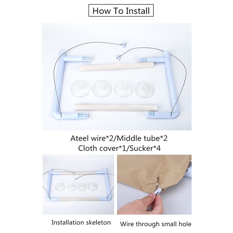 Window Hanging Bed for Cats