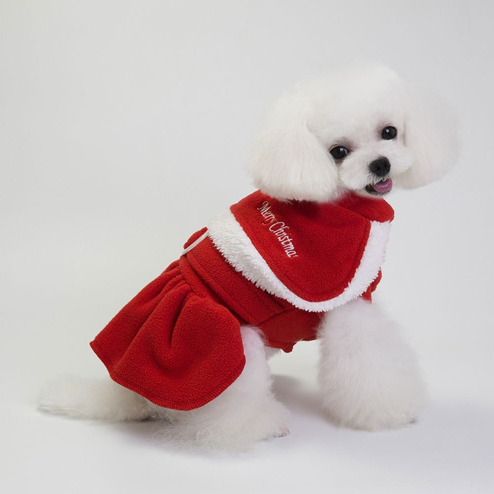 Fleece Christmas Santa Costume