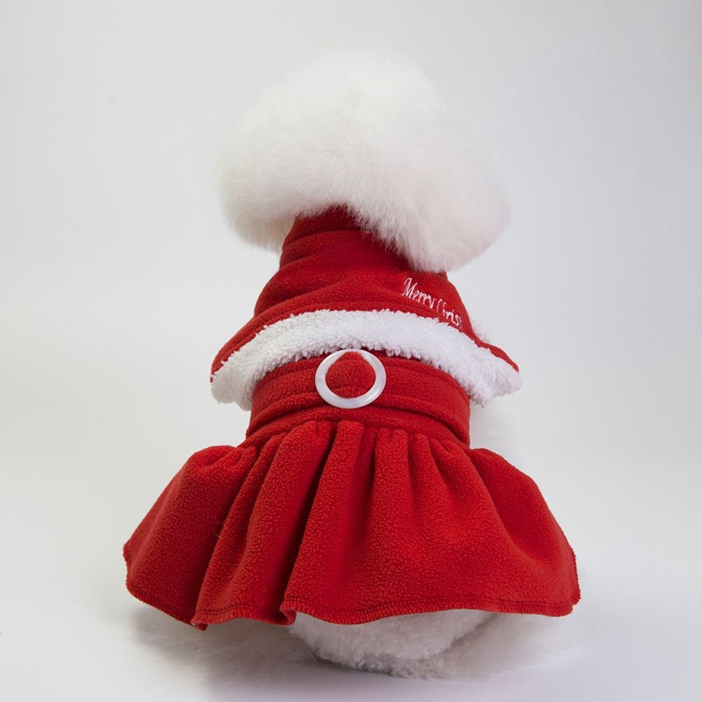 Fleece Christmas Santa Costume