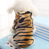 Tiger Pattern Pet Coat