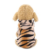 Tiger Pattern Pet Coat