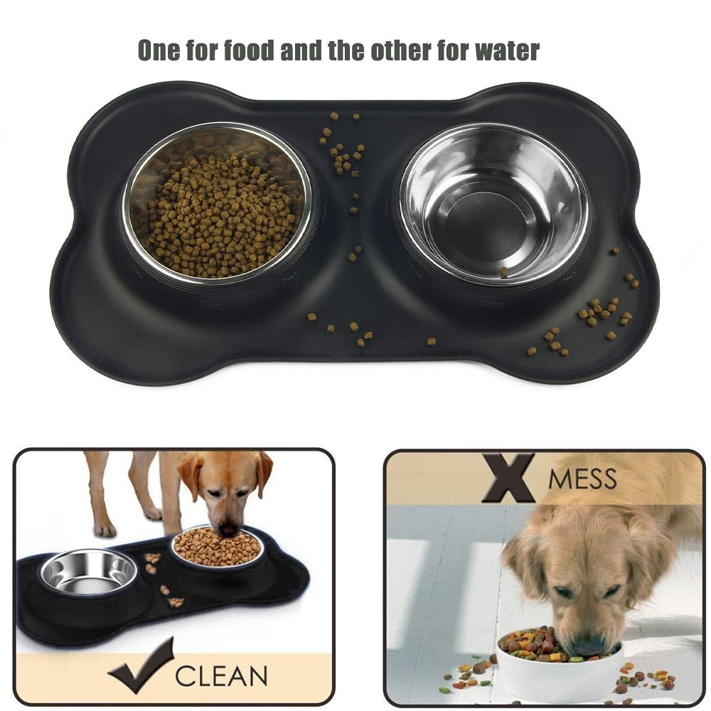 Anti-slip Stainless Feeding Bowl