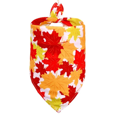 Fall Thanksgiving Triangle Bandana