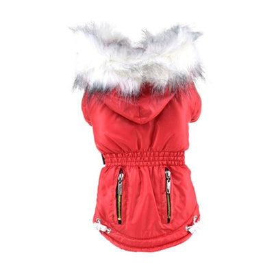 Winter Hooded Dog Parka