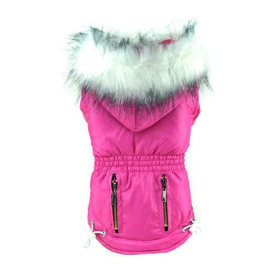 Winter Hooded Dog Parka