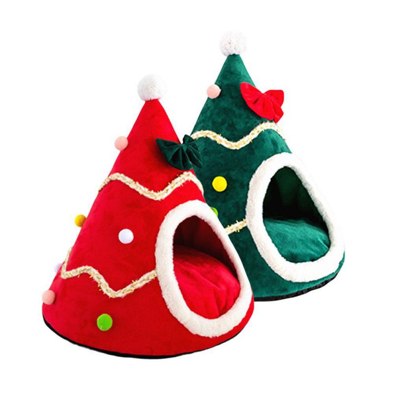 Christmas Tree Pet Cave