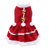 Christmas Dog Dress Costume