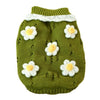 Daisy Wool Pet Sweater