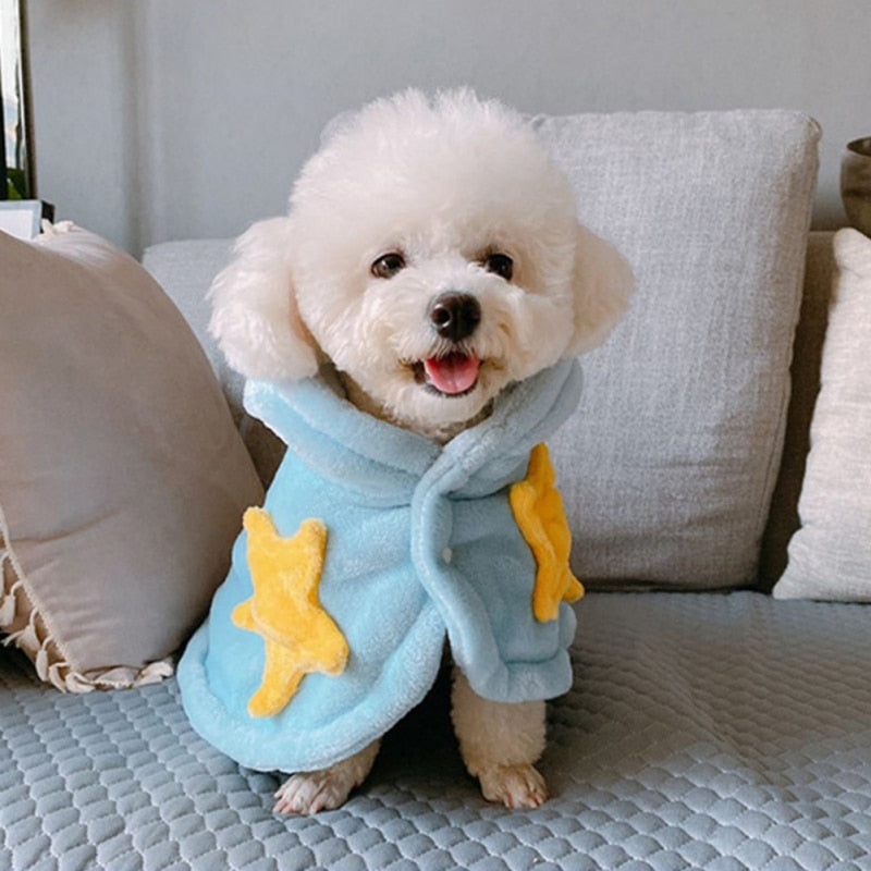 Star Pet Hooded Blanket