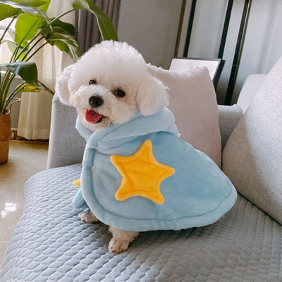 Star Pet Hooded Blanket