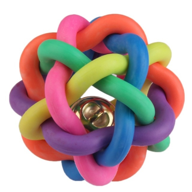 Colorful Rubber Interwoven Ball