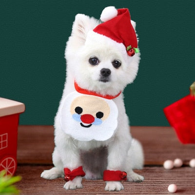 Holiday Dog Bib