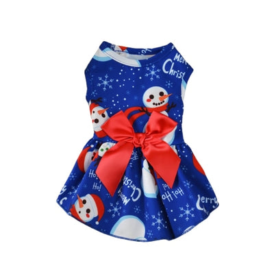 Charming Christmas Pet Dress