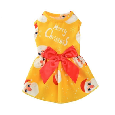 Charming Christmas Pet Dress